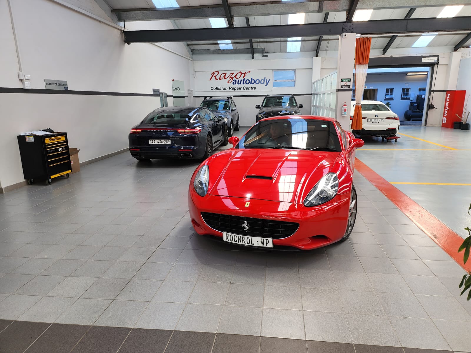 Repaired vehicle at Razor Autobody