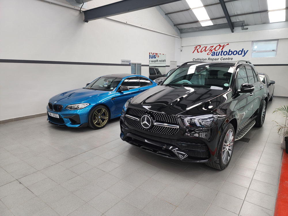 Accident repair at Razor Autobody